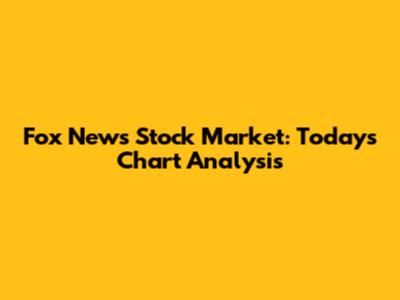 Fox News Stock Market: Today's Chart Analysis
