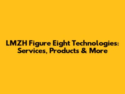 LMZH Figure Eight Technologies: Services, Products & More